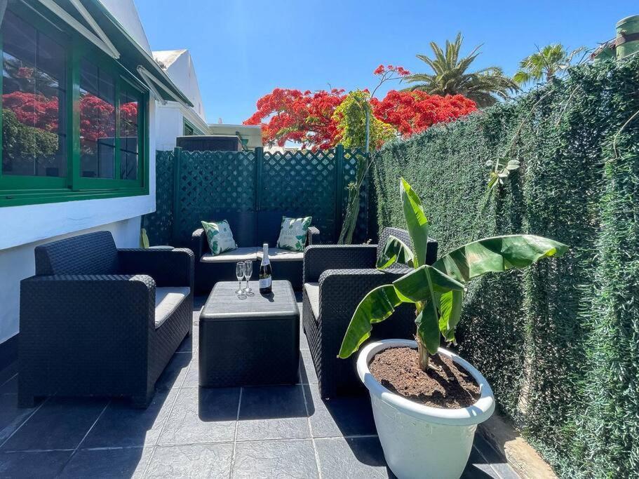 Cozy & Modern Bungalow W/Private Garden Bbq+Wifi Маспаломас Екстериор снимка