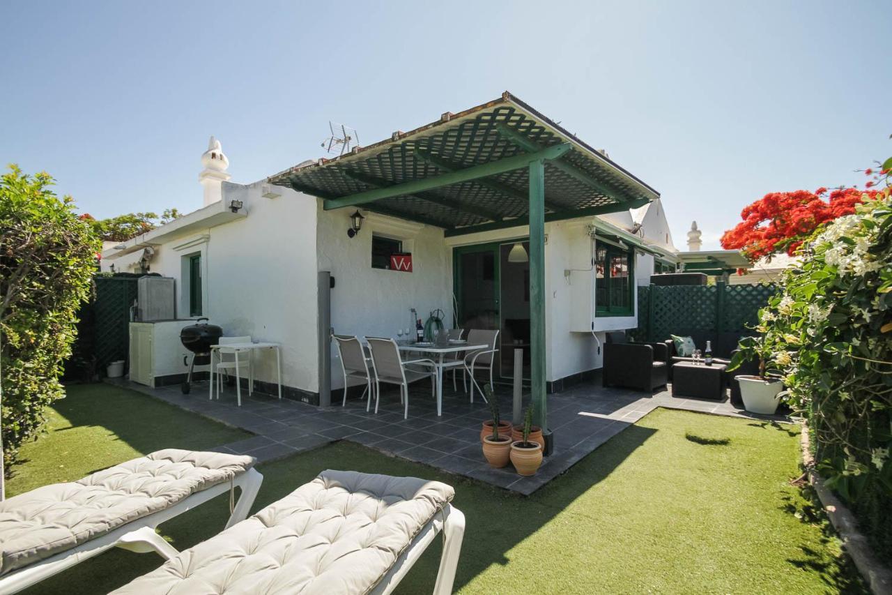 Cozy & Modern Bungalow W/Private Garden Bbq+Wifi Маспаломас Екстериор снимка