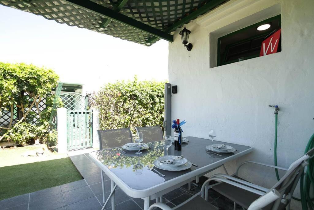 Cozy & Modern Bungalow W/Private Garden Bbq+Wifi Маспаломас Екстериор снимка