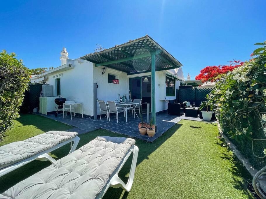 Cozy & Modern Bungalow W/Private Garden Bbq+Wifi Маспаломас Екстериор снимка